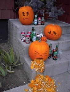 Pumpkins shouldn't drink